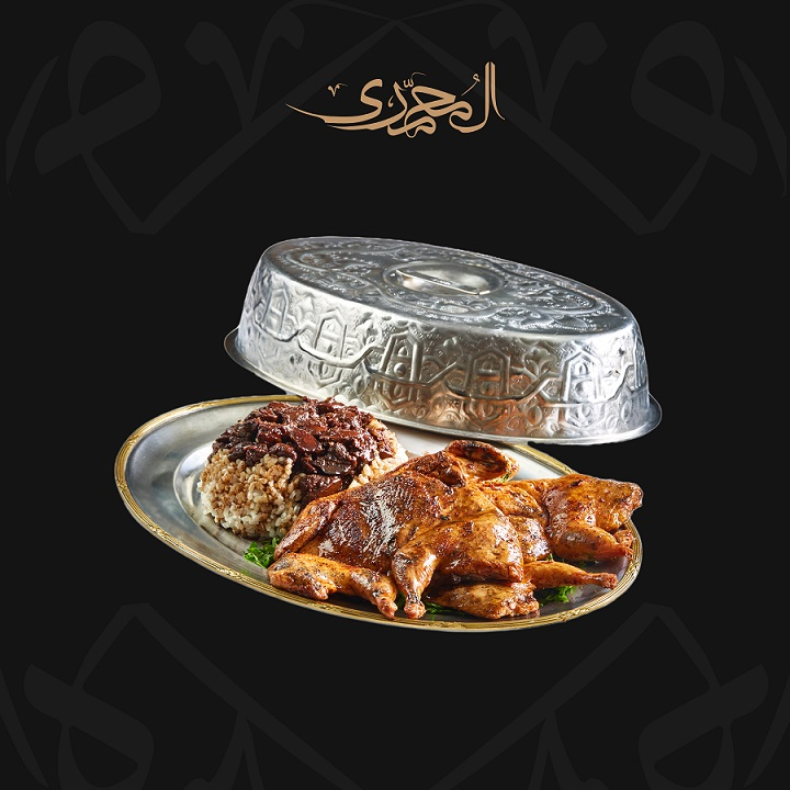 وجبة السمان المشوي على الفحم