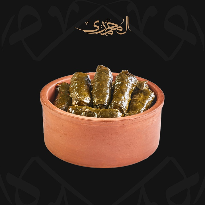 طاجن ورق عنب سادة